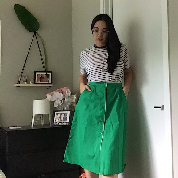 Vintage Charisma High Waisted Pinup Skirt - Picture 2 of 8